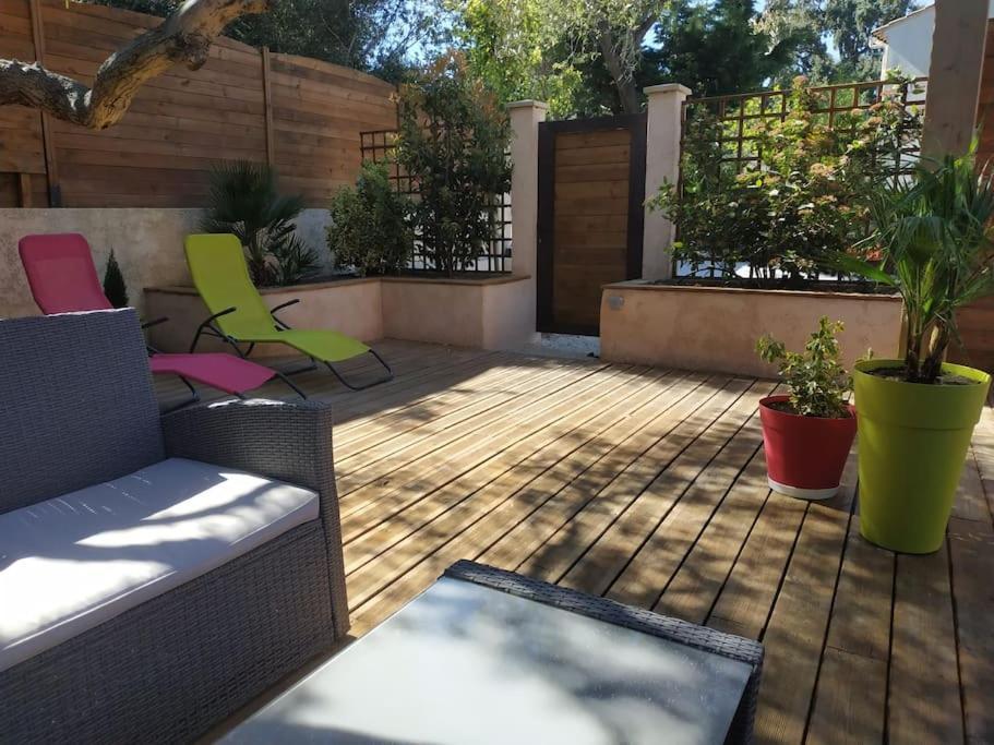 Studio Jacuzzi Prive A 8 Min A Pied De La Plage Apartment La Ciotat Exterior foto