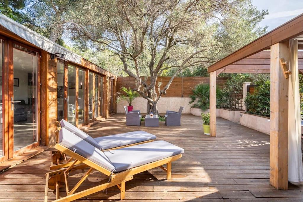 Studio Jacuzzi Prive A 8 Min A Pied De La Plage Apartment La Ciotat Exterior foto