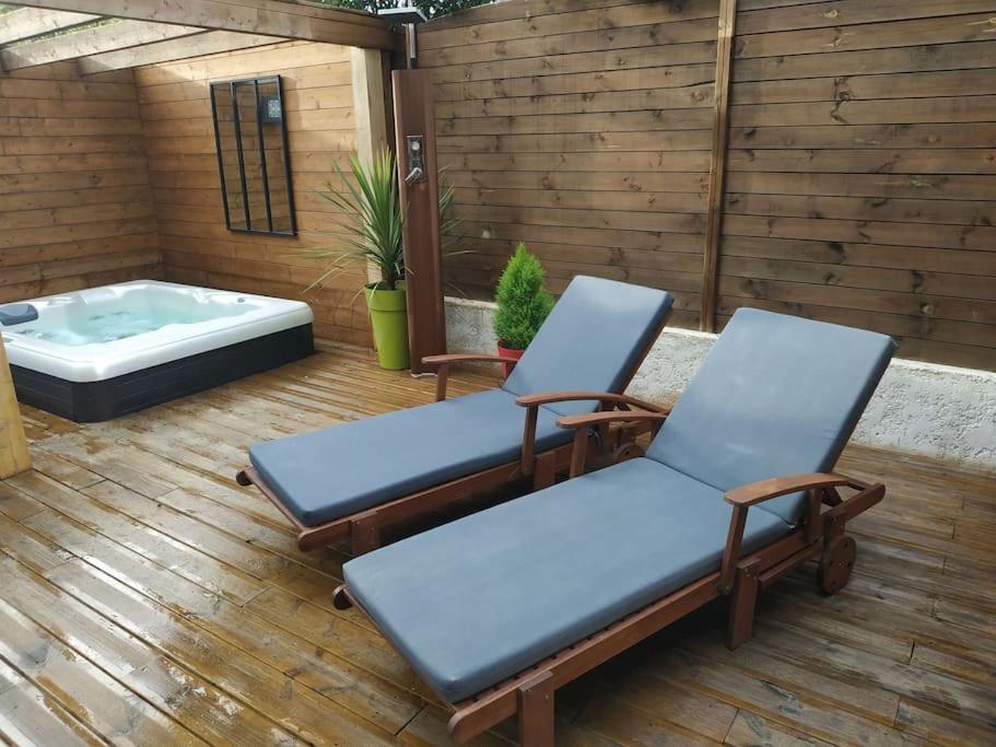 Studio Jacuzzi Prive A 8 Min A Pied De La Plage Apartment La Ciotat Exterior foto